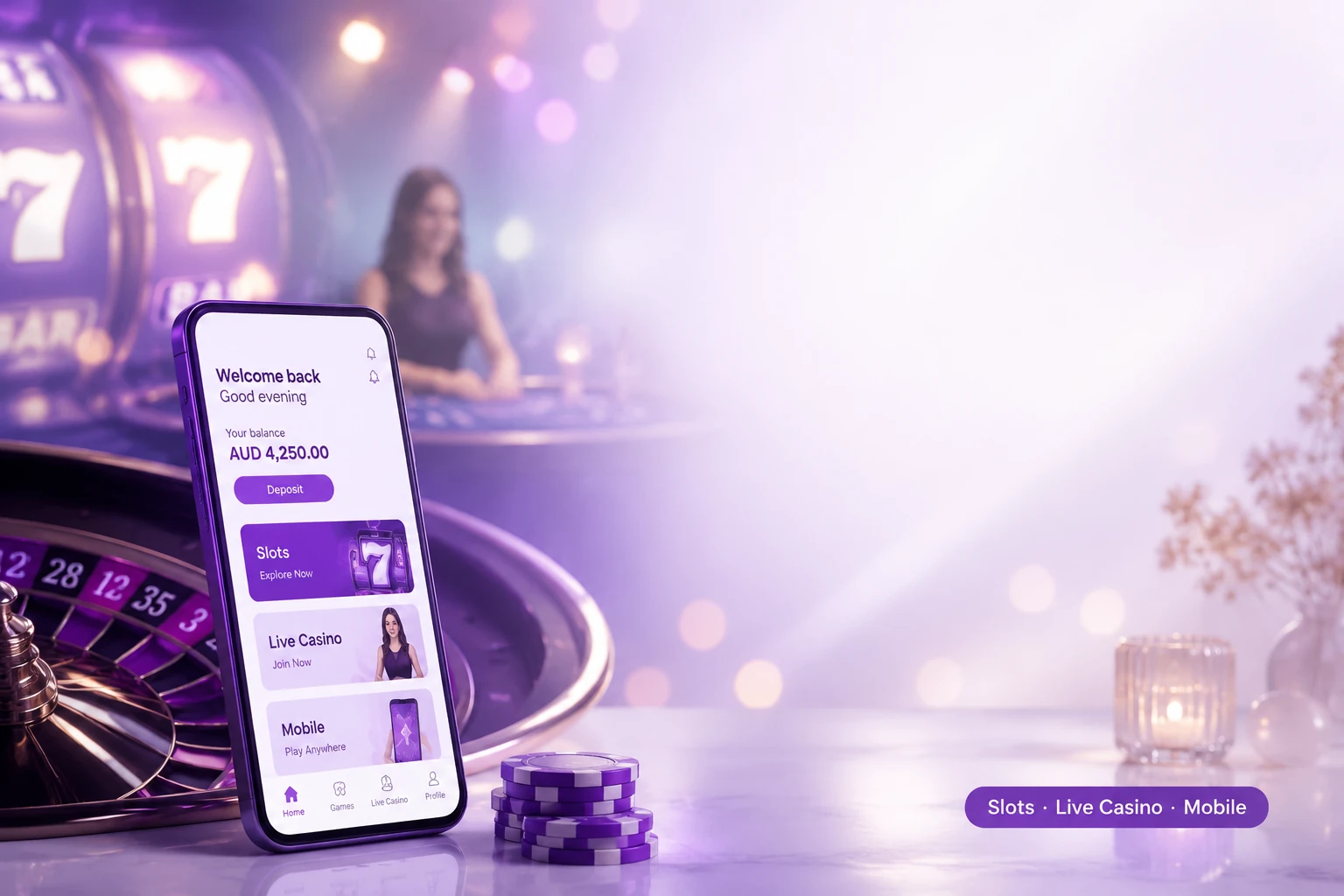 Magius Casino — slots and live dealer games