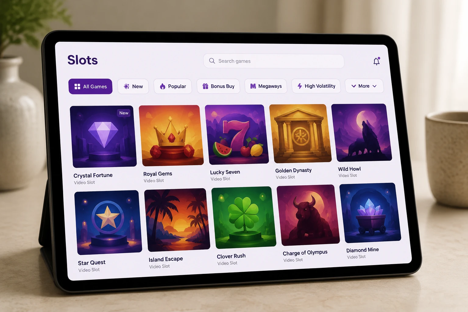 Slots Compared With Other Casino Games